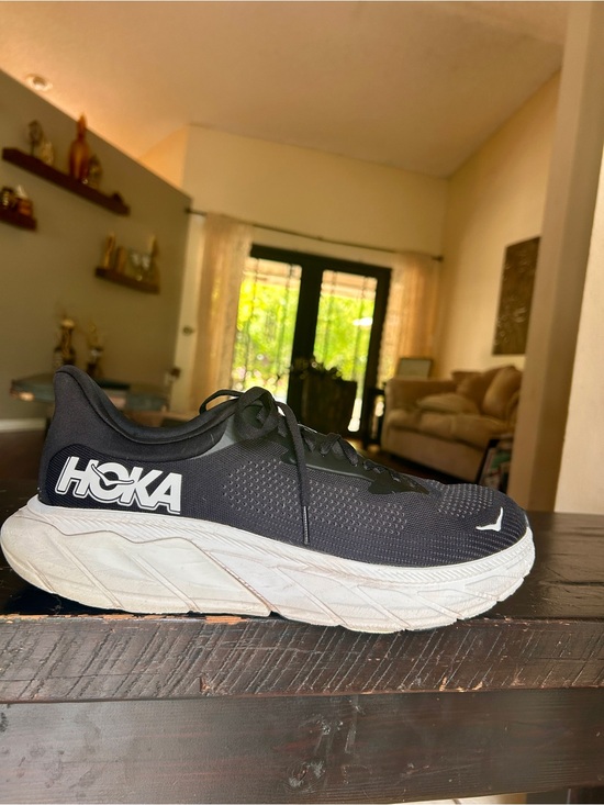 Hoka Other - Hoka Men's Black and White Athletic Running Shoe men’s 11 D
